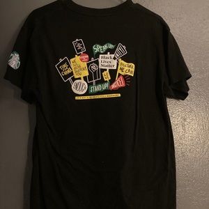 BLM Black Lives Matter Starbucks Partner T-Shirt